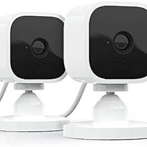 Blink Mini - Compact indoor camera, 1080p HD video | 2 Pack